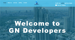 Desktop Screenshot of gndevelopers.com